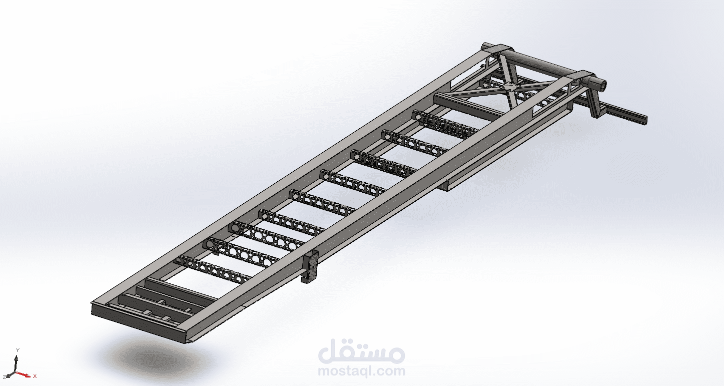 Advanced 3-Axle Chassis Using Topology Optimization to Minimize Weight and Maximize Strength