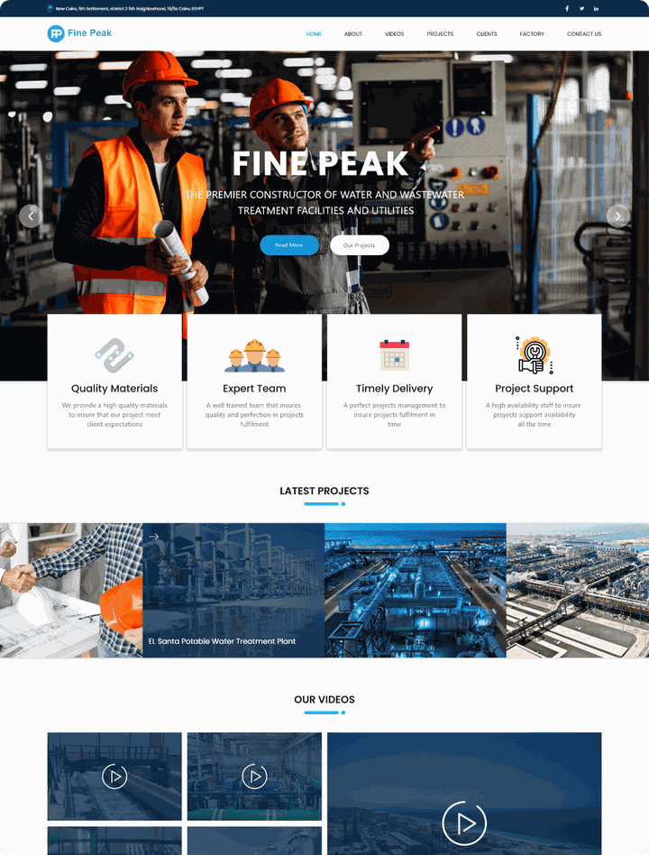 Fine Peak Website