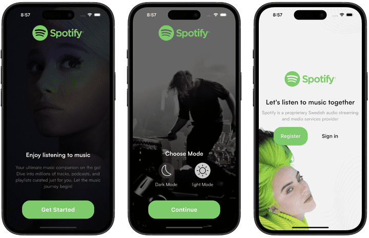 Spotify - clone