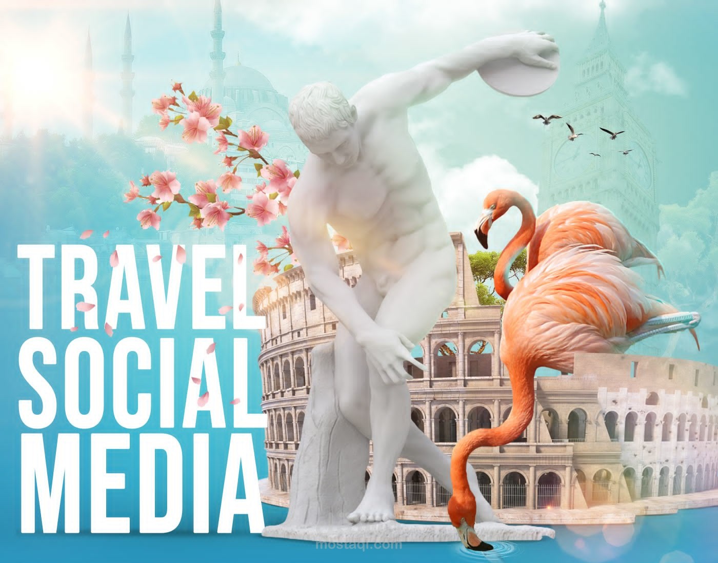 Travel Social media designs