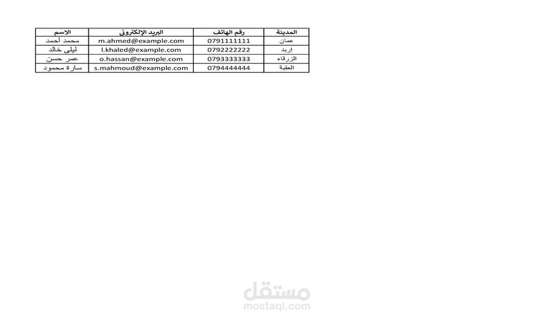 إدخال بيانات