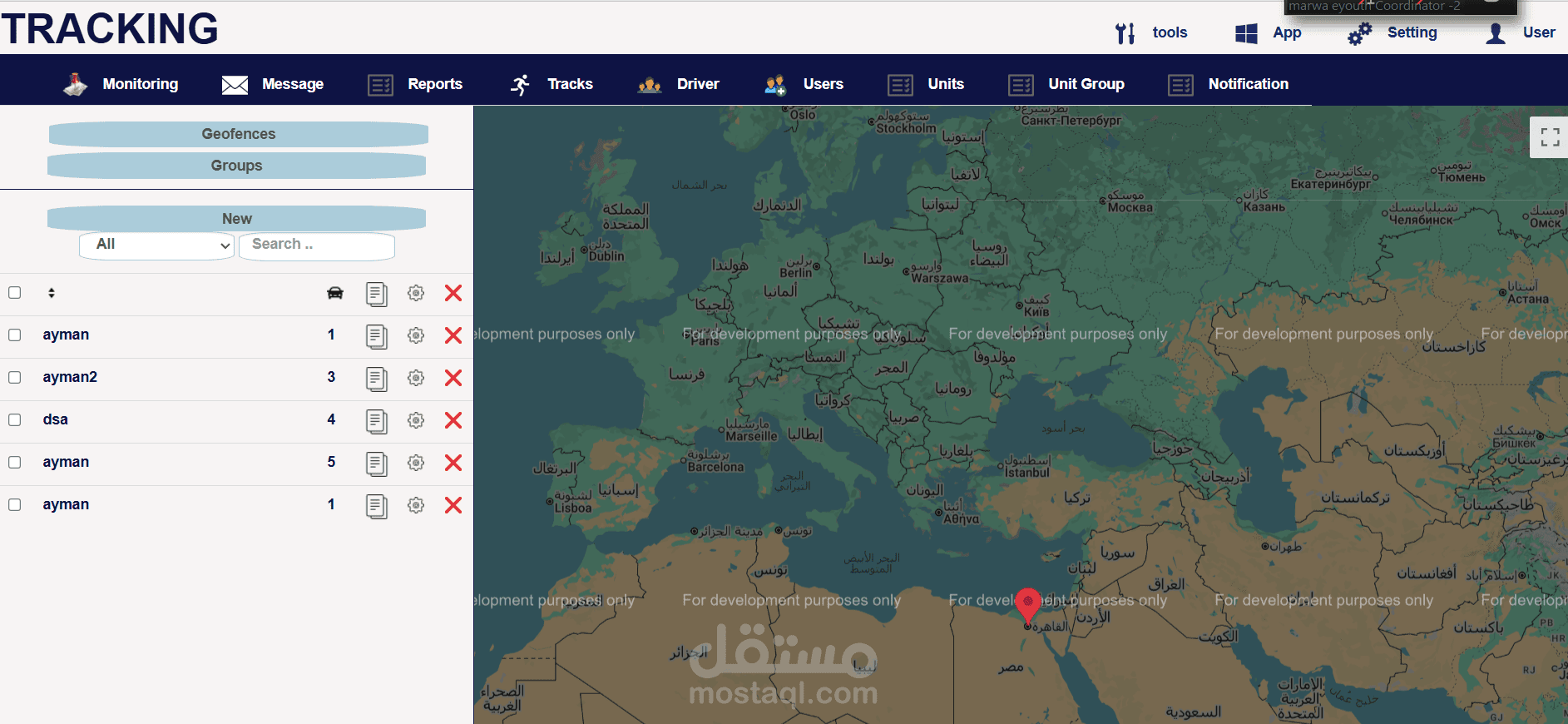 Vehicle Tracking Dashboard (Learning Project)