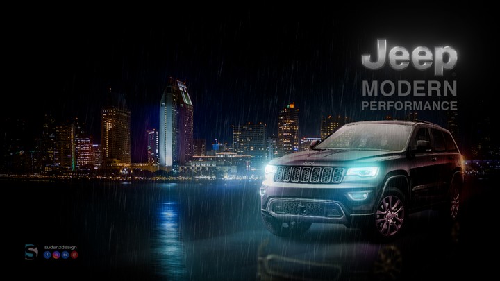 تصميم سوشيال ميديا - Jeep