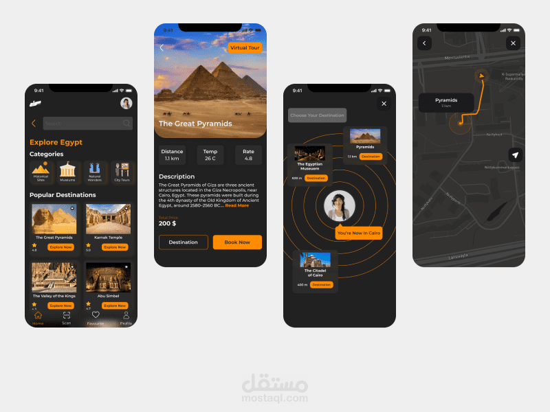 Egyptian Tour Guide App