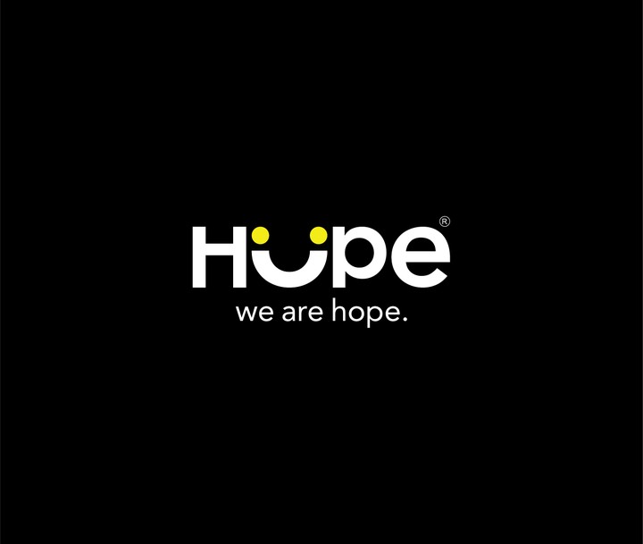 شعار لمؤسسة خيرية "Hope"