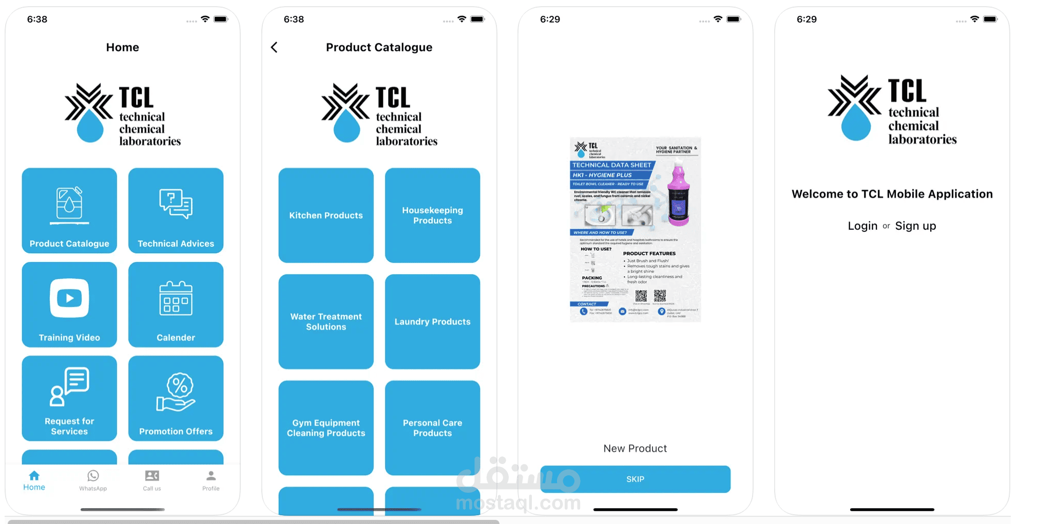 TCL iOS Application | مستقل