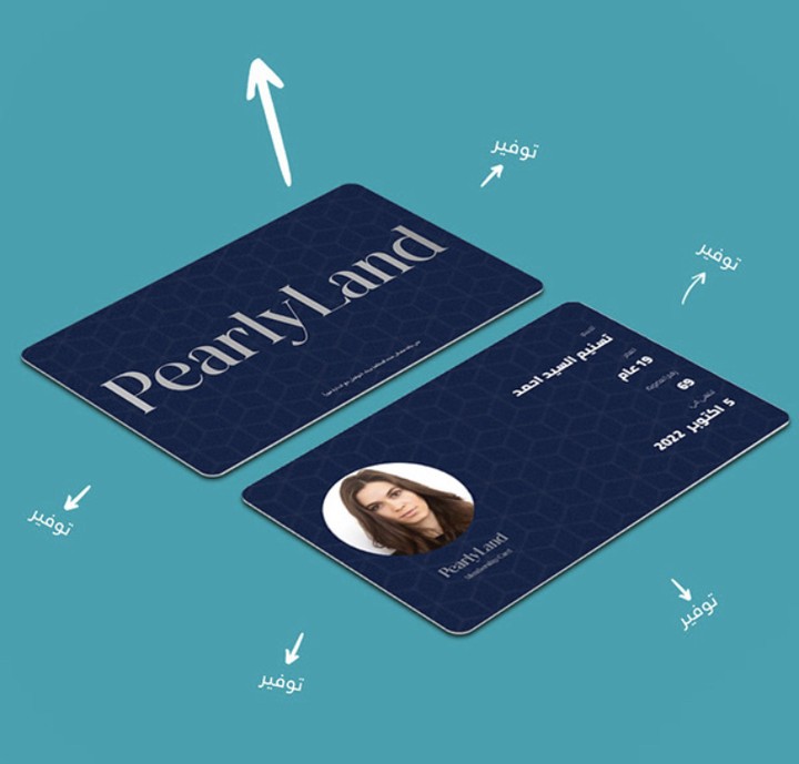 ID design and infography for pearly land