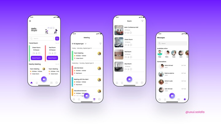 (team project) Meeting Room App