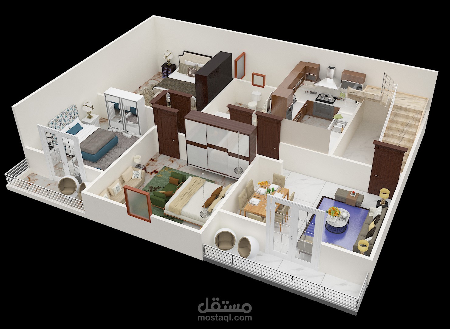 تصميم 3d plan