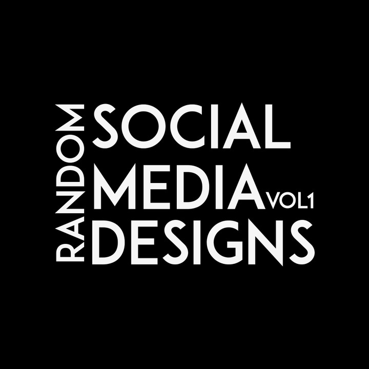 Random Social Media Designs Vol 1