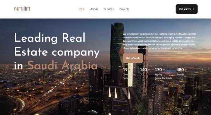 nama website for real estate