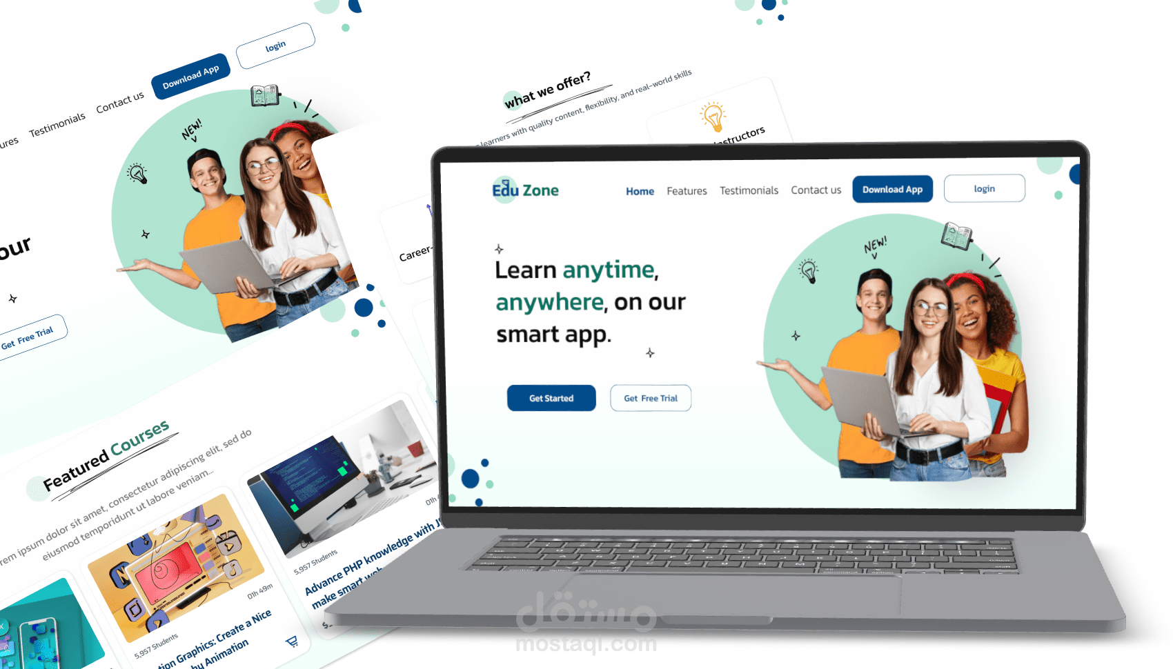 landing page (صفحة هبوط)