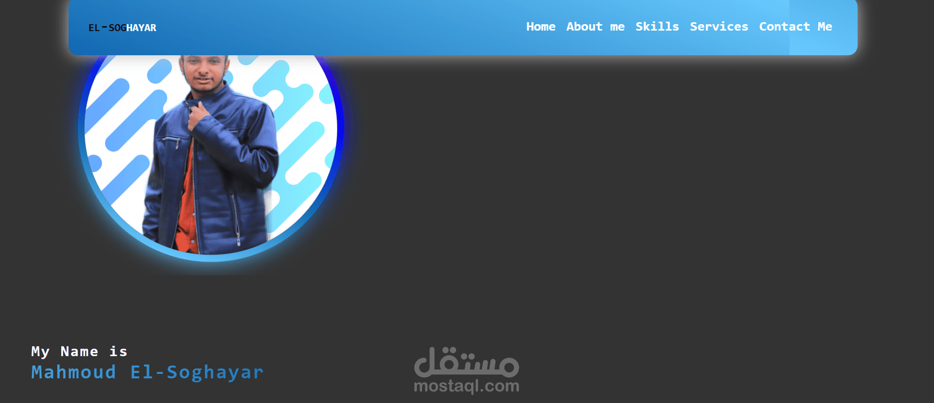 موقع شخصي \ معرض أعمال