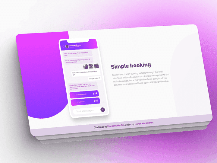 Chat App Landing Page