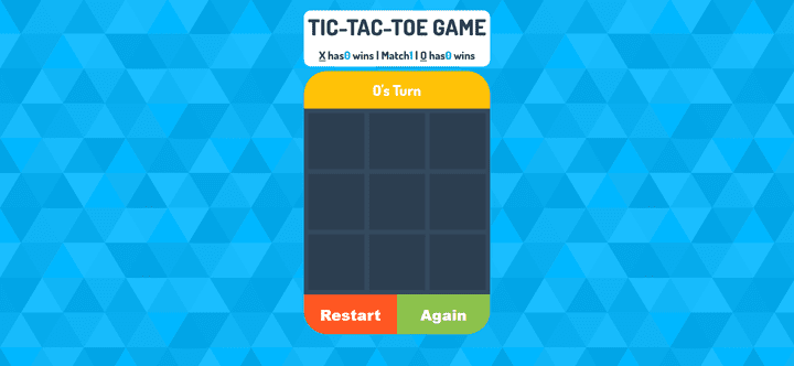 لعبة Tic Tac Toe