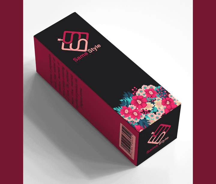 تصميم علبة تغليف وكيس تغليف لمتجر عطور Packaging