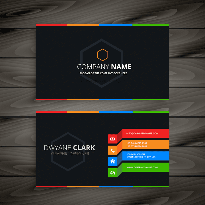 تصاميم لبطاقات أعمال حديثة وإحترافية professional business cards