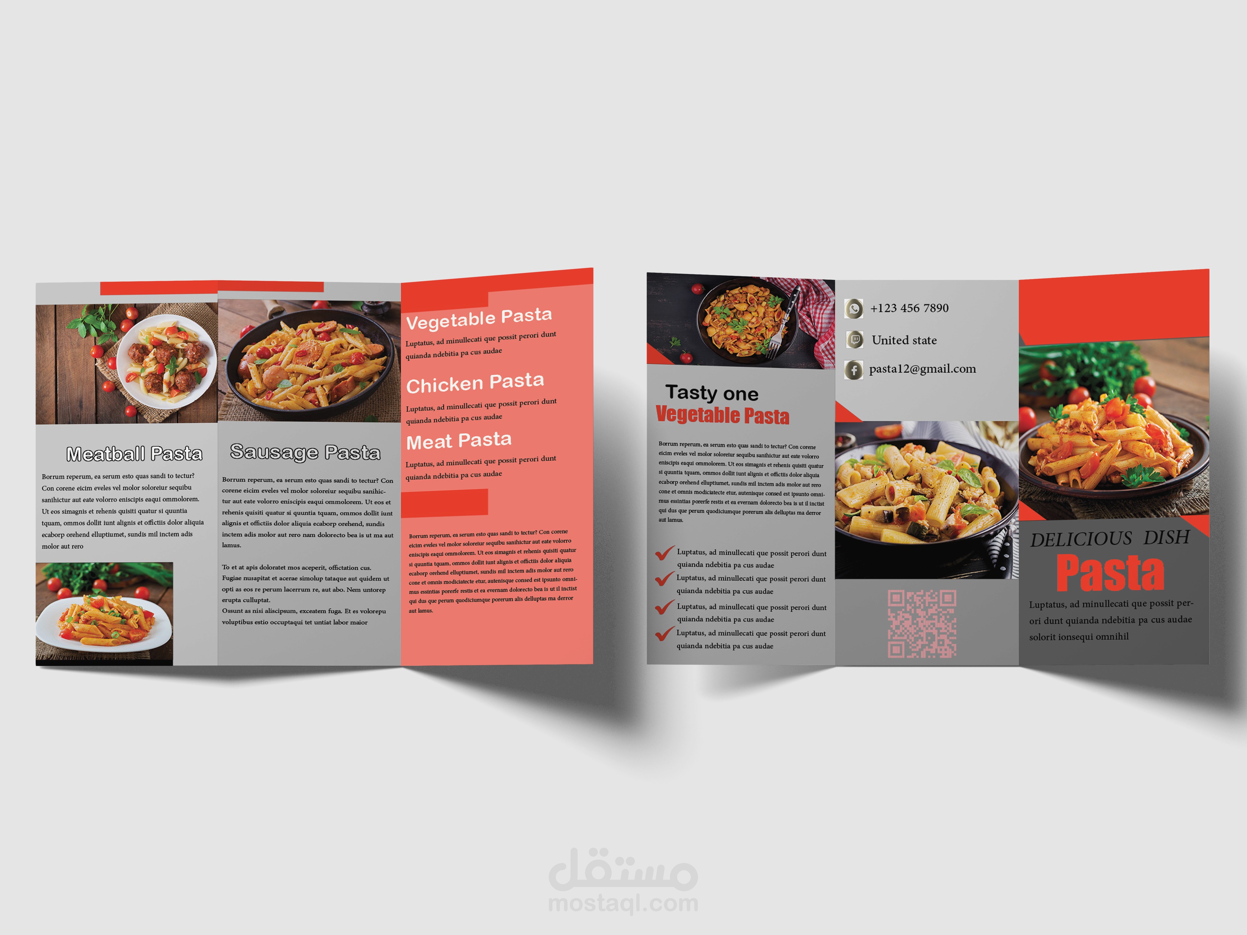 تصميم بروشور brochure بجودة ودقة عالية