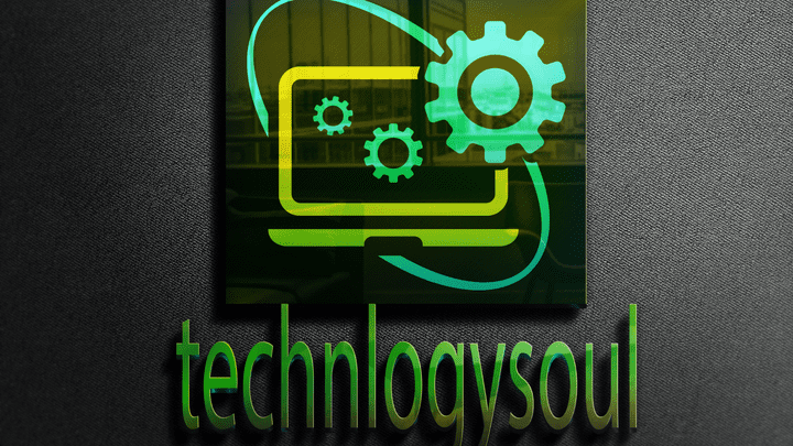 تصميم شعار  ..  technlogysoul