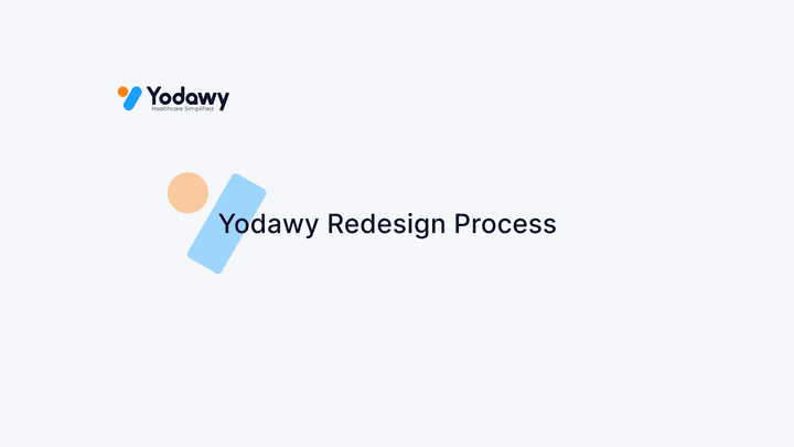 تحسين تجربة وواجهة المستخدم في تطبيق يداوي .. Yodawy  Redesign