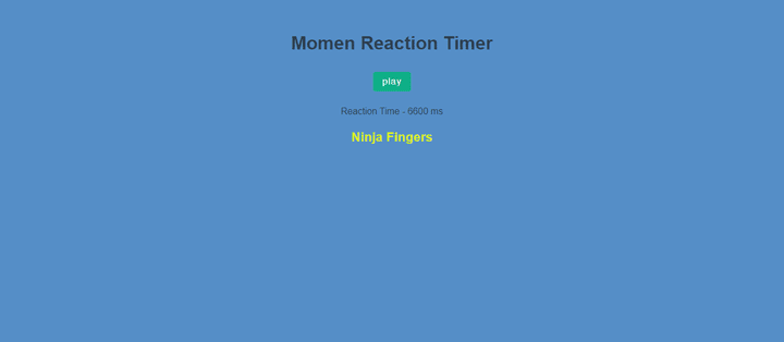 (Vue JS) Reaction-Timer(ويب)