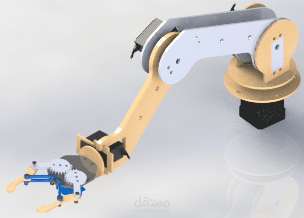 تصميم robotic arm