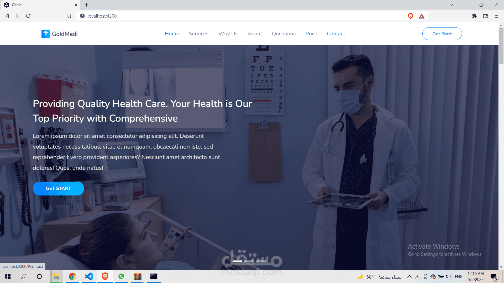 clinic ( Angular 13 )