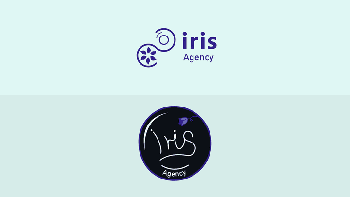 Iris logo design