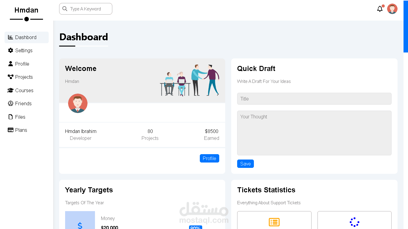 Dashboard Project