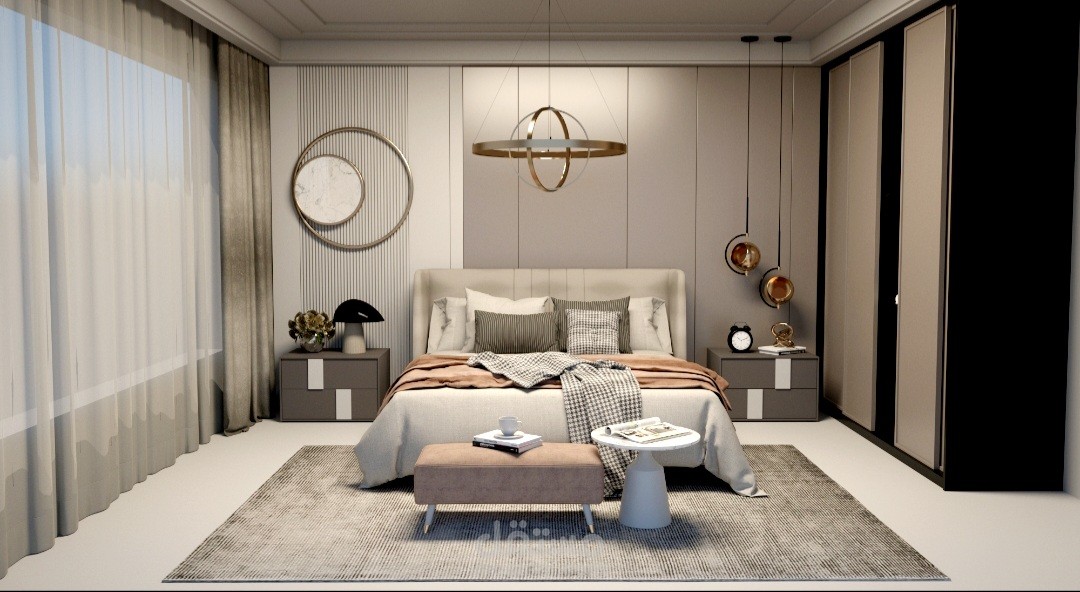 تصميم master bedroom