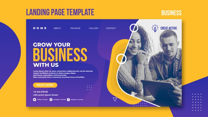 Landing Page Design