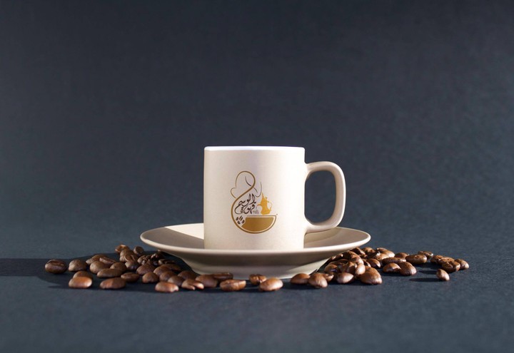 قهوة الوسم شعار