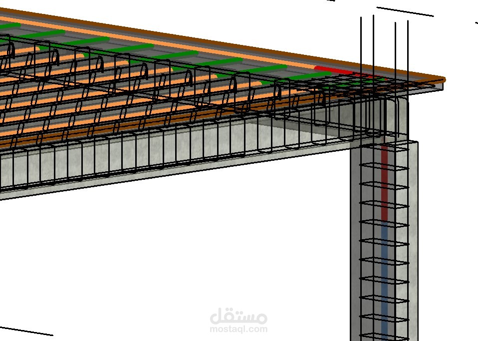 حساب كميات تسليح باستخدام برنامج Revit