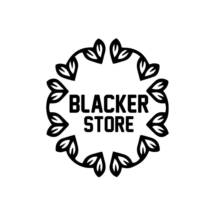 تصميم هويه بصريه و اعلانات سوشيال ميديا لمتجر Blacker store