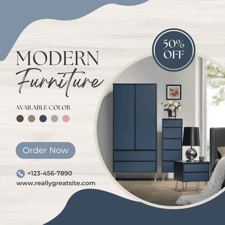 Modern Cabinet Furniture Instagram Post