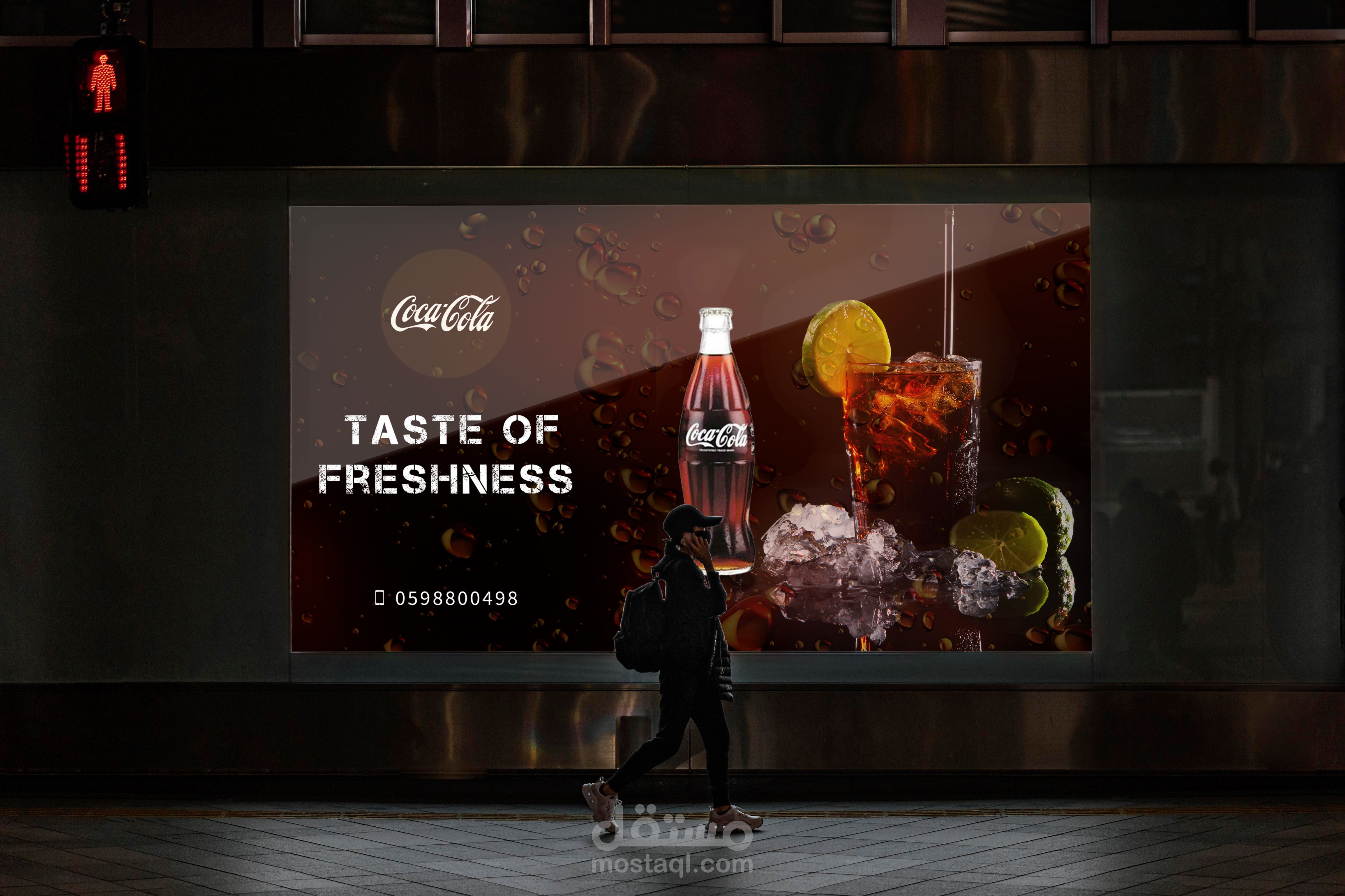 Cola social media design