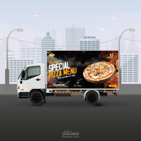 Pizza Social media design