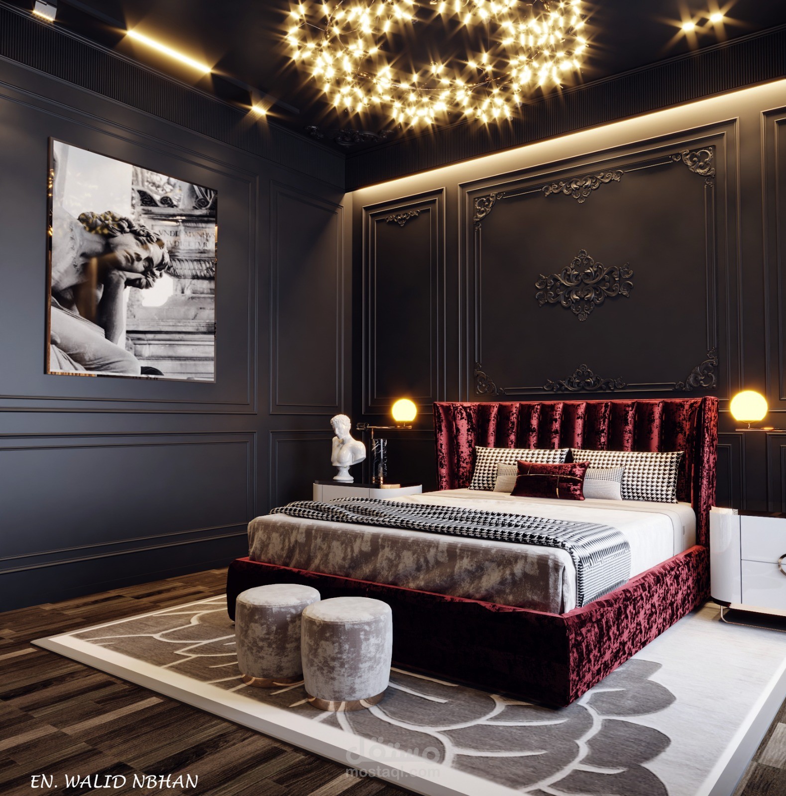New Classic Bedroom Design 