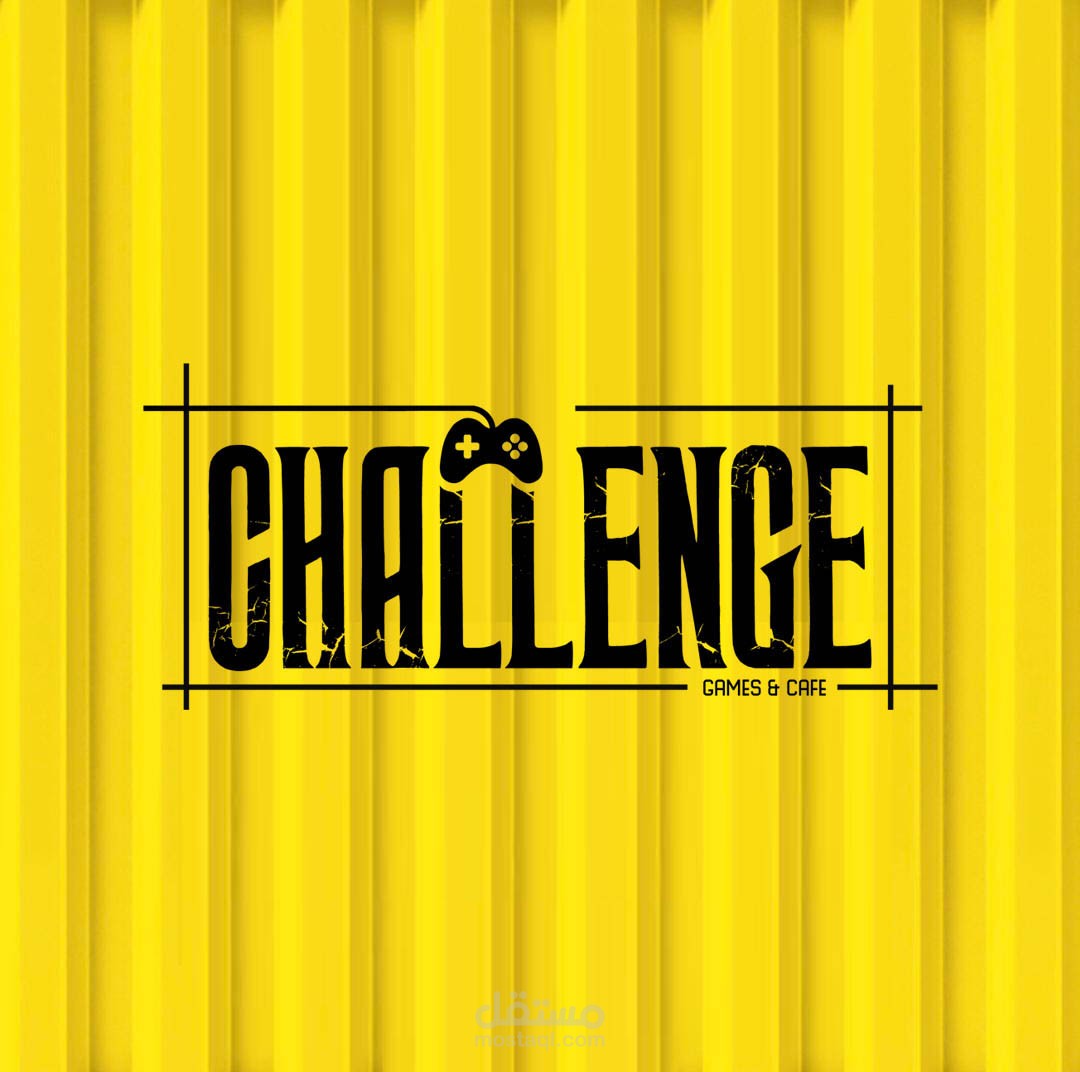 لوغو challenge كافي وبلاي ستيشن