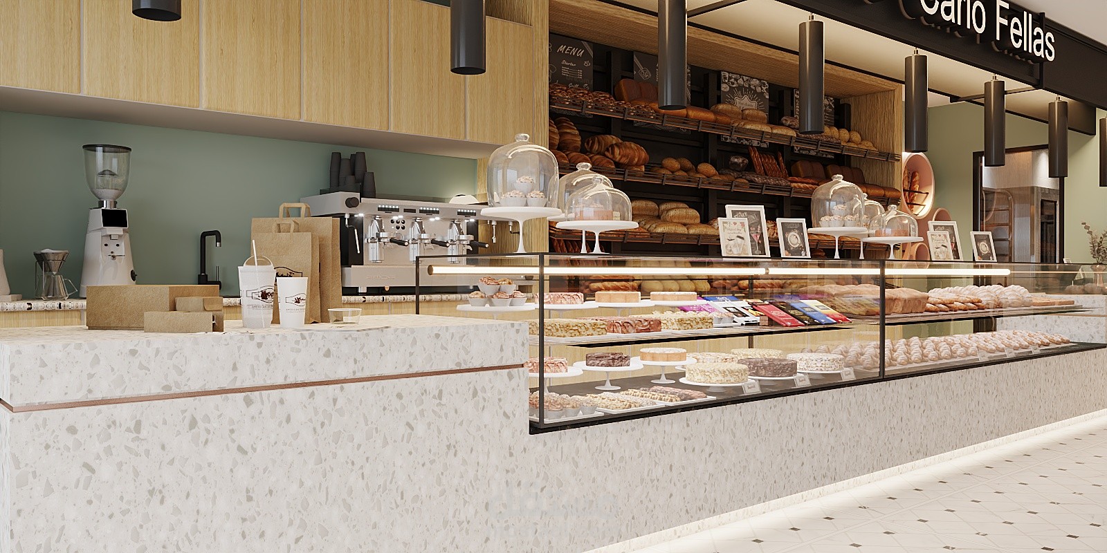 تصميم Bakery Shop