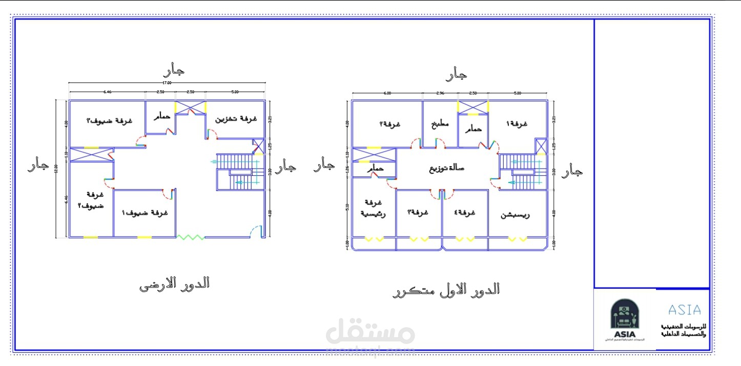 مخطط معماري