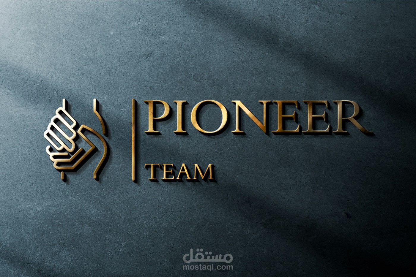 تصميم لوجو الرواد pioneer