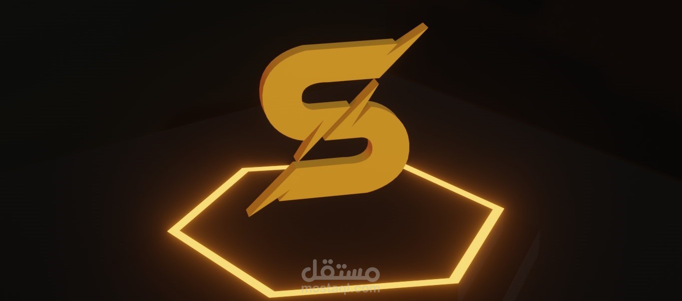 شعار 3D Blender