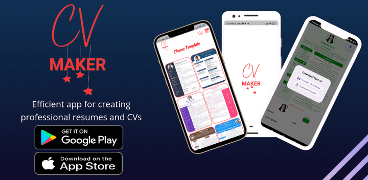 تطبيق إنشاء السيرة الذاتية - CV Maker