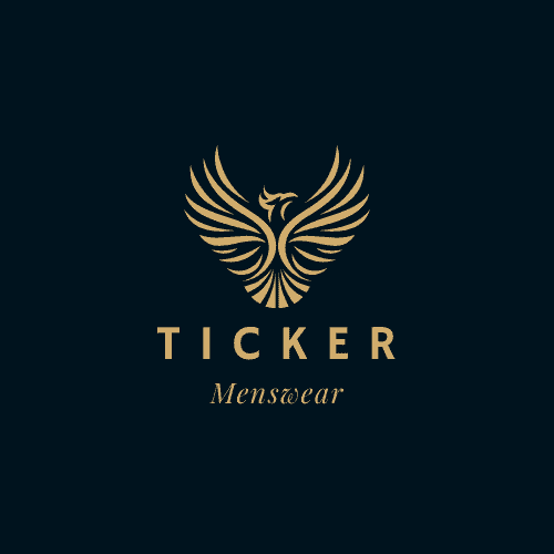 تصميم شعار لشركة الملابس الرجالية Ticker