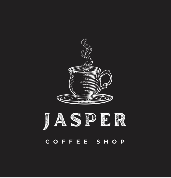 تصميم شعار لمتجر القهوة jasper