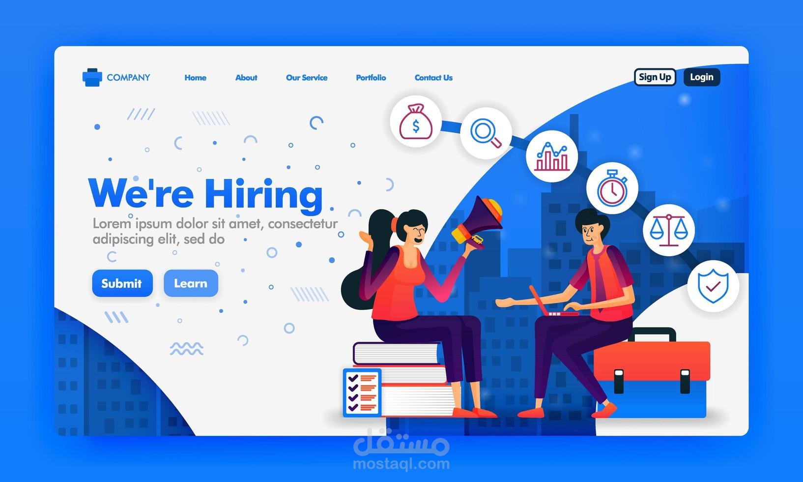 موقع للبحث عن الوظائف JobFinder