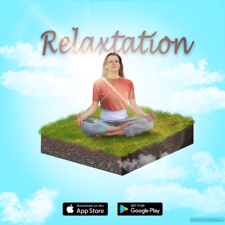 App Ad "Relaxtation" (Fake App;)- إعلان لتطبيق