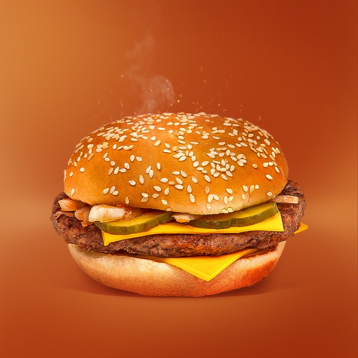 تعديل وتنقيح صورة برغر وتجهيزها للإعلان - Burger Photo Retouching