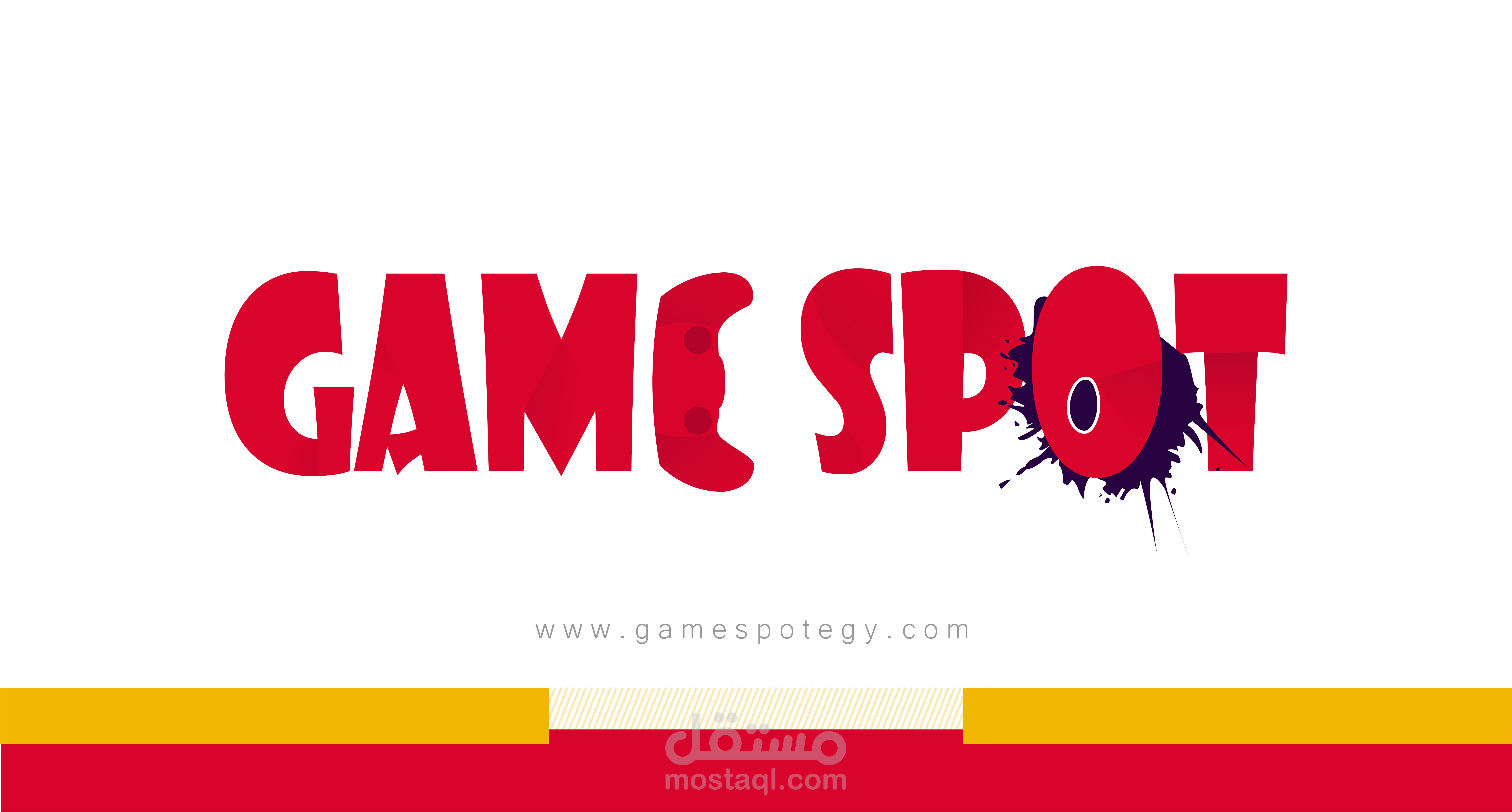 هوية بصرية لشركة game spot